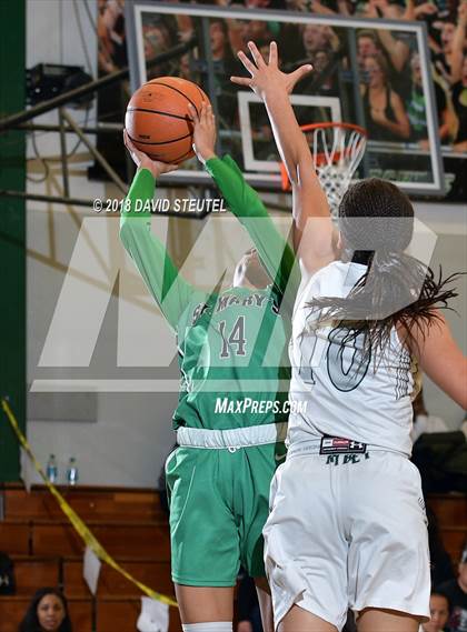 Thumbnail 3 in St. Mary's vs. Ribet Academy (St. Mary's Stockton MLK Showcase) photogallery.