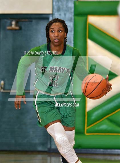 Thumbnail 3 in St. Mary's vs. Ribet Academy (St. Mary's Stockton MLK Showcase) photogallery.