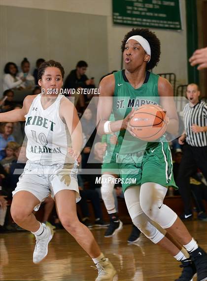 Thumbnail 2 in St. Mary's vs. Ribet Academy (St. Mary's Stockton MLK Showcase) photogallery.