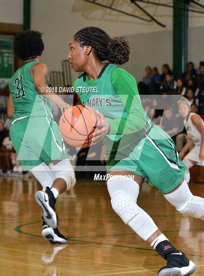 Thumbnail 3 in St. Mary's vs. Ribet Academy (St. Mary's Stockton MLK Showcase) photogallery.