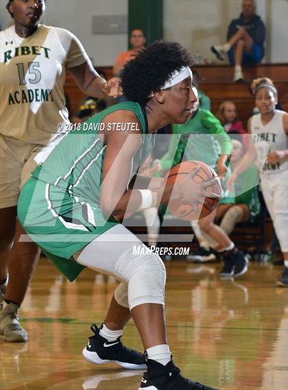 Thumbnail 1 in St. Mary's vs. Ribet Academy (St. Mary's Stockton MLK Showcase) photogallery.