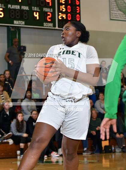 Thumbnail 2 in St. Mary's vs. Ribet Academy (St. Mary's Stockton MLK Showcase) photogallery.