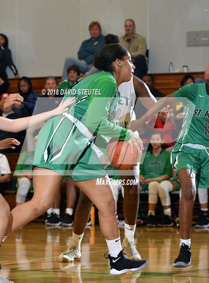 Thumbnail 3 in St. Mary's vs. Ribet Academy (St. Mary's Stockton MLK Showcase) photogallery.