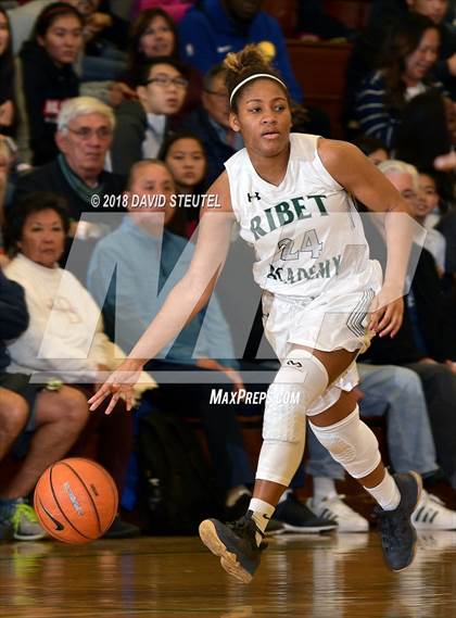 Thumbnail 2 in St. Mary's vs. Ribet Academy (St. Mary's Stockton MLK Showcase) photogallery.