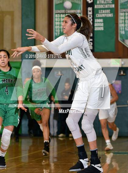 Thumbnail 1 in St. Mary's vs. Ribet Academy (St. Mary's Stockton MLK Showcase) photogallery.