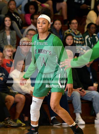 Thumbnail 3 in St. Mary's vs. Ribet Academy (St. Mary's Stockton MLK Showcase) photogallery.