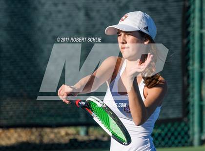 Thumbnail 1 in Dougherty Valley vs St Francis (CIF NorCal Regional Girls Tennis Championships) photogallery.