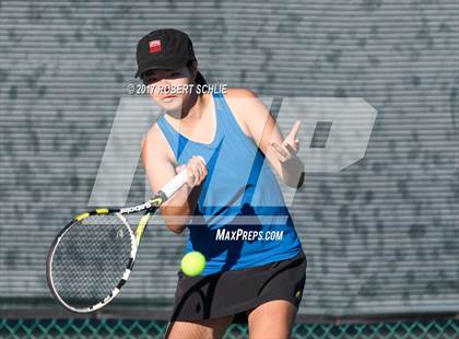 Thumbnail 1 in Dougherty Valley vs St Francis (CIF NorCal Regional Girls Tennis Championships) photogallery.