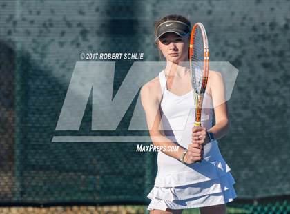 Thumbnail 1 in Dougherty Valley vs St Francis (CIF NorCal Regional Girls Tennis Championships) photogallery.