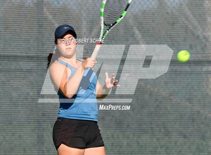 Thumbnail 1 in Dougherty Valley vs St Francis (CIF NorCal Regional Girls Tennis Championships) photogallery.
