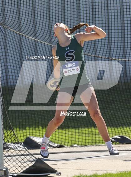Thumbnail 3 in Class 5 Discus (MSHSAA State Championship) photogallery.
