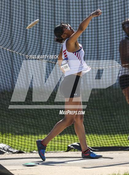 Thumbnail 1 in Class 5 Discus (MSHSAA State Championship) photogallery.