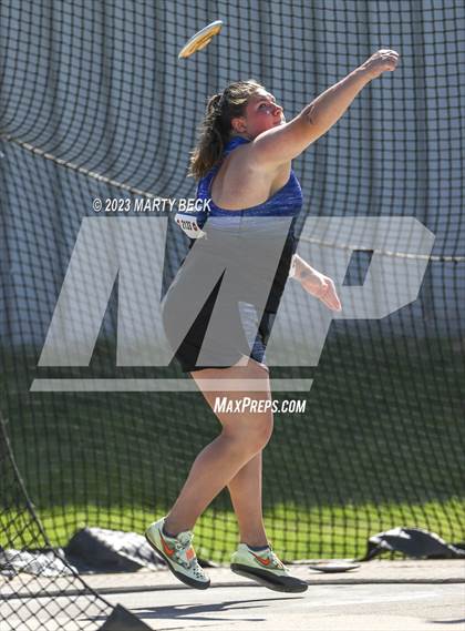 Thumbnail 2 in Class 5 Discus (MSHSAA State Championship) photogallery.