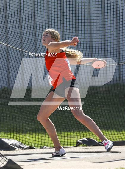 Thumbnail 2 in Class 5 Discus (MSHSAA State Championship) photogallery.