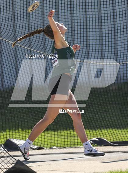 Thumbnail 1 in Class 5 Discus (MSHSAA State Championship) photogallery.