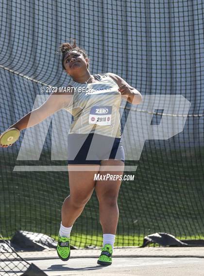 Thumbnail 2 in Class 5 Discus (MSHSAA State Championship) photogallery.