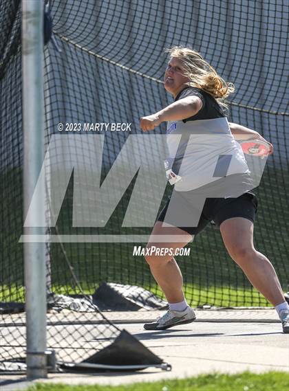 Thumbnail 2 in Class 5 Discus (MSHSAA State Championship) photogallery.