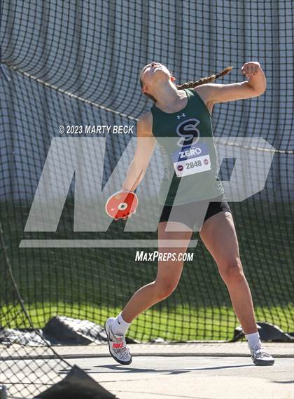 Thumbnail 2 in Class 5 Discus (MSHSAA State Championship) photogallery.