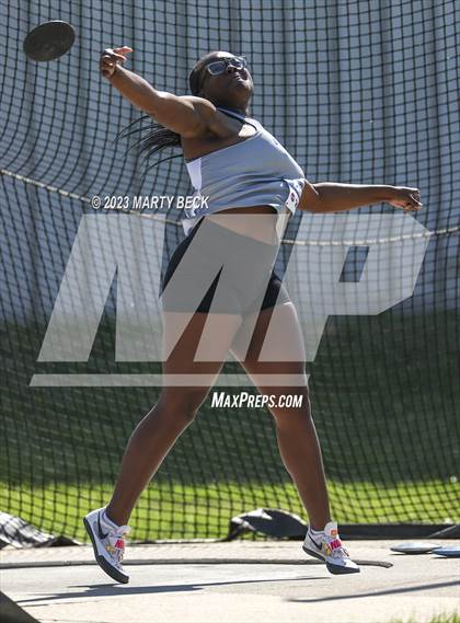 Thumbnail 2 in Class 5 Discus (MSHSAA State Championship) photogallery.