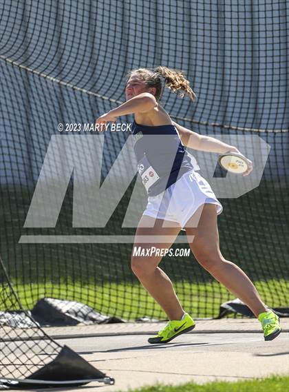 Thumbnail 2 in Class 5 Discus (MSHSAA State Championship) photogallery.