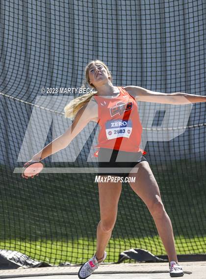 Thumbnail 1 in Class 5 Discus (MSHSAA State Championship) photogallery.