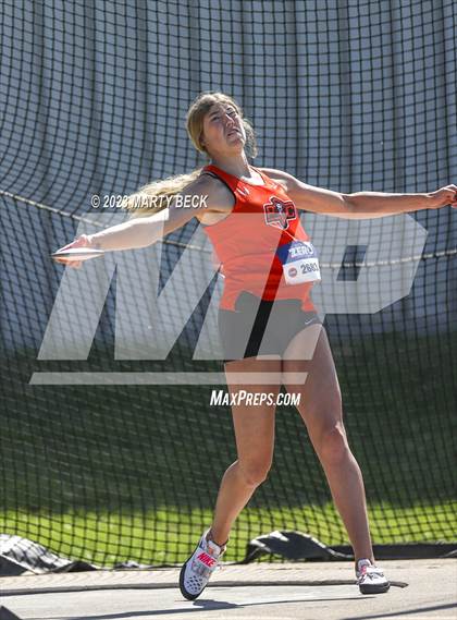 Thumbnail 1 in Class 5 Discus (MSHSAA State Championship) photogallery.