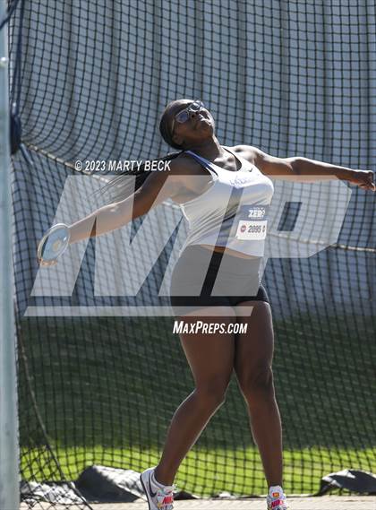 Thumbnail 3 in Class 5 Discus (MSHSAA State Championship) photogallery.