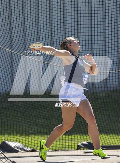 Thumbnail 3 in Class 5 Discus (MSHSAA State Championship) photogallery.