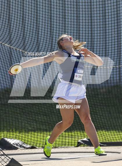 Thumbnail 1 in Class 5 Discus (MSHSAA State Championship) photogallery.
