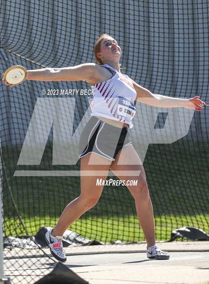 Thumbnail 3 in Class 5 Discus (MSHSAA State Championship) photogallery.