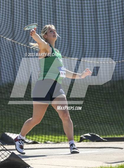 Thumbnail 3 in Class 5 Discus (MSHSAA State Championship) photogallery.