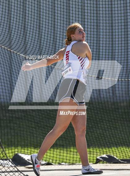 Thumbnail 2 in Class 5 Discus (MSHSAA State Championship) photogallery.