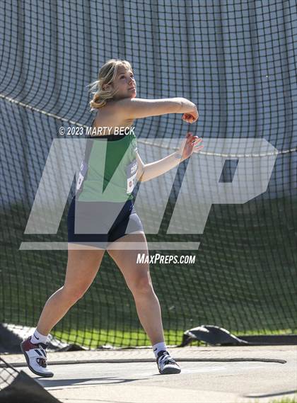Thumbnail 2 in Class 5 Discus (MSHSAA State Championship) photogallery.
