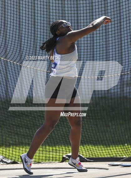 Thumbnail 1 in Class 5 Discus (MSHSAA State Championship) photogallery.