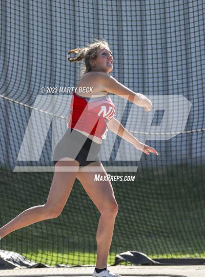 Thumbnail 1 in Class 5 Discus (MSHSAA State Championship) photogallery.