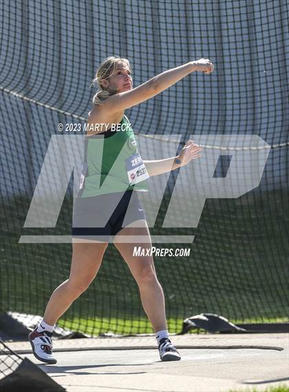Thumbnail 1 in Class 5 Discus (MSHSAA State Championship) photogallery.