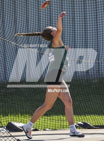 Thumbnail 1 in Class 5 Discus (MSHSAA State Championship) photogallery.