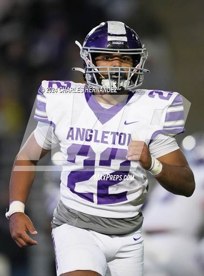 Thumbnail 2 in Angleton vs. College Station (UIL 5A Football Division I Region 3 Regional Playoff) photogallery.