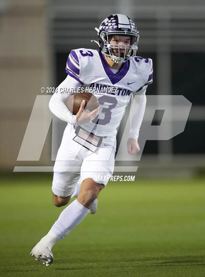 Thumbnail 3 in Angleton vs. College Station (UIL 5A Football Division I Region 3 Regional Playoff) photogallery.