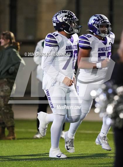 Thumbnail 2 in Angleton vs. College Station (UIL 5A Football Division I Region 3 Regional Playoff) photogallery.