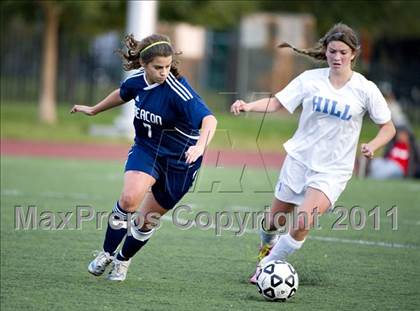 Thumbnail 2 in St. Joseph Hill Academy vs Beacon photogallery.