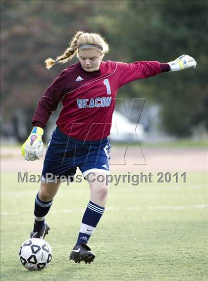 Thumbnail 2 in St. Joseph Hill Academy vs Beacon photogallery.