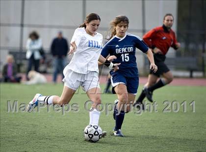 Thumbnail 2 in St. Joseph Hill Academy vs Beacon photogallery.