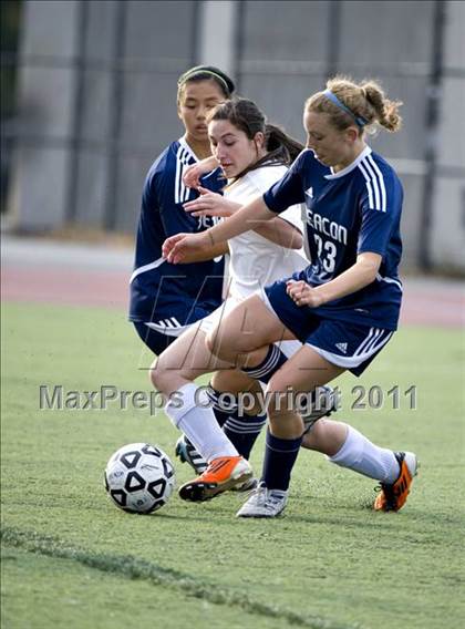 Thumbnail 3 in St. Joseph Hill Academy vs Beacon photogallery.