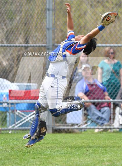 Thumbnail 2 in Calvary Christian vs Greenhill (Dallas Lutheran Wood Bat Tournament) photogallery.