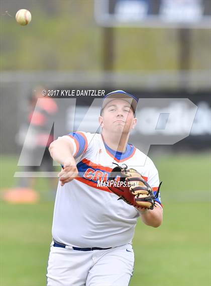 Thumbnail 2 in Calvary Christian vs Greenhill (Dallas Lutheran Wood Bat Tournament) photogallery.