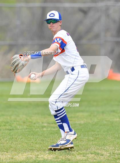 Thumbnail 2 in Calvary Christian vs Greenhill (Dallas Lutheran Wood Bat Tournament) photogallery.