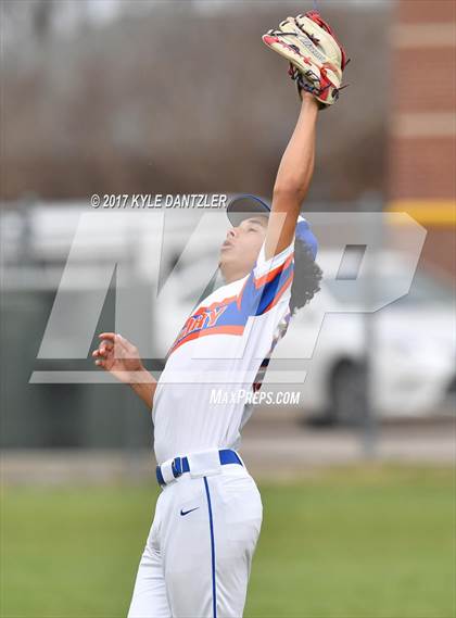 Thumbnail 2 in Calvary Christian vs Greenhill (Dallas Lutheran Wood Bat Tournament) photogallery.
