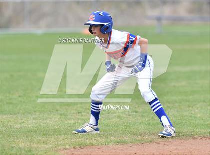 Thumbnail 2 in Calvary Christian vs Greenhill (Dallas Lutheran Wood Bat Tournament) photogallery.