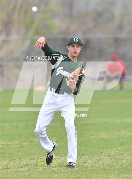 Thumbnail 3 in Calvary Christian vs Greenhill (Dallas Lutheran Wood Bat Tournament) photogallery.
